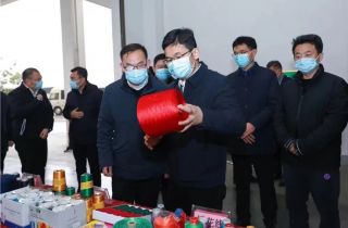 湖南省常德市委書記曹志強一行領導蒞臨湖南萌恒走訪調研