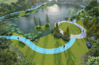 制造事業部湖南基地生活區景觀工程圓滿竣工